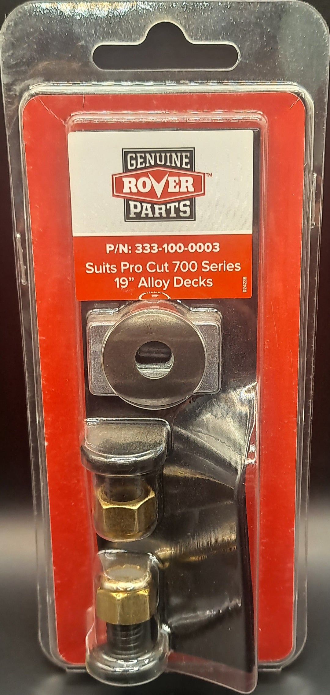 Rover 19" Mower Blade &amp; Bolt Kit x 2 (333-100-0003)