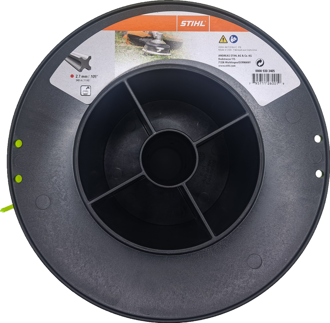 STIHL X Line Nylon Line 2.7 mm - 349 m (0000 930 3405)