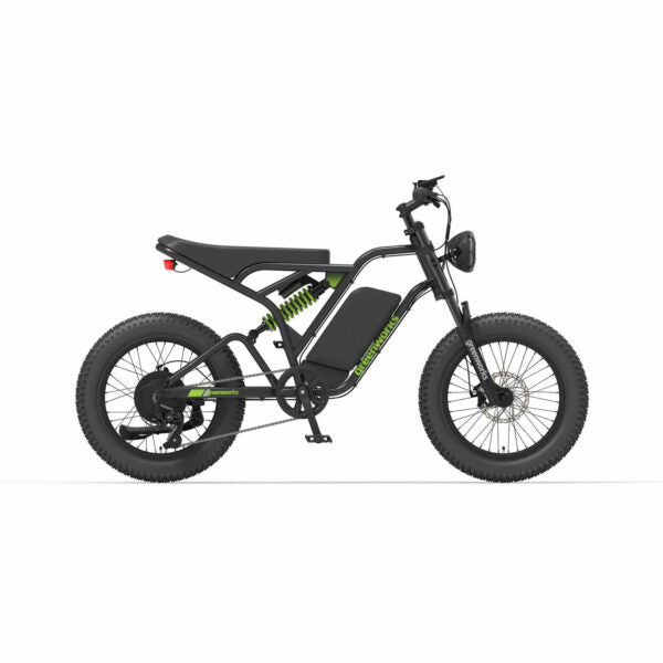 Greenworks 60V VENTURE Series 20” Fat Tyre Electric All Terrain Bike (Skin Only)