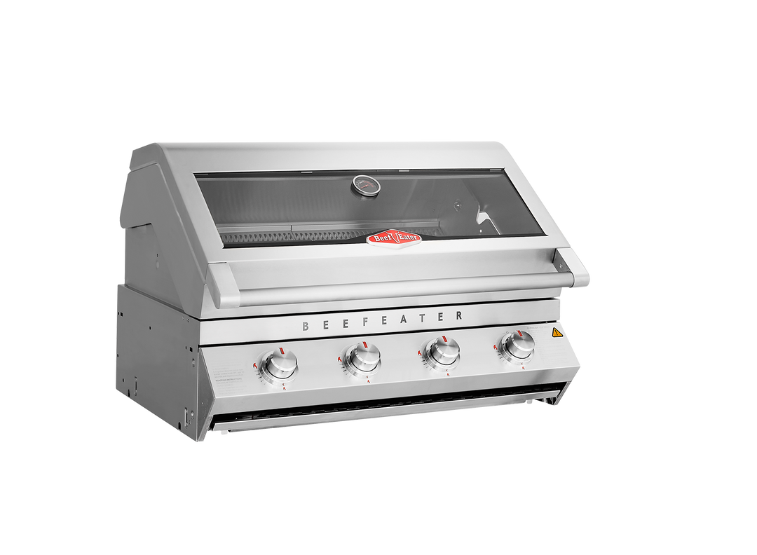 BeefEater 7000 Classic 4-Burner Built In BBQ, Stainless Steel (Ex-Display Stock)