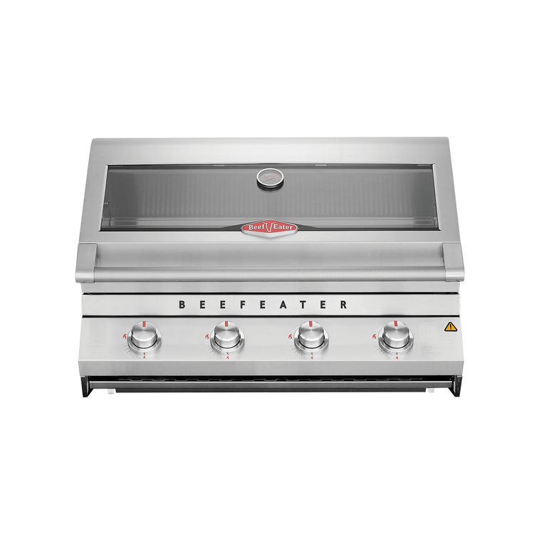 BeefEater 7000 Classic 4-Burner Built In BBQ, Stainless Steel (Ex-Display Stock)