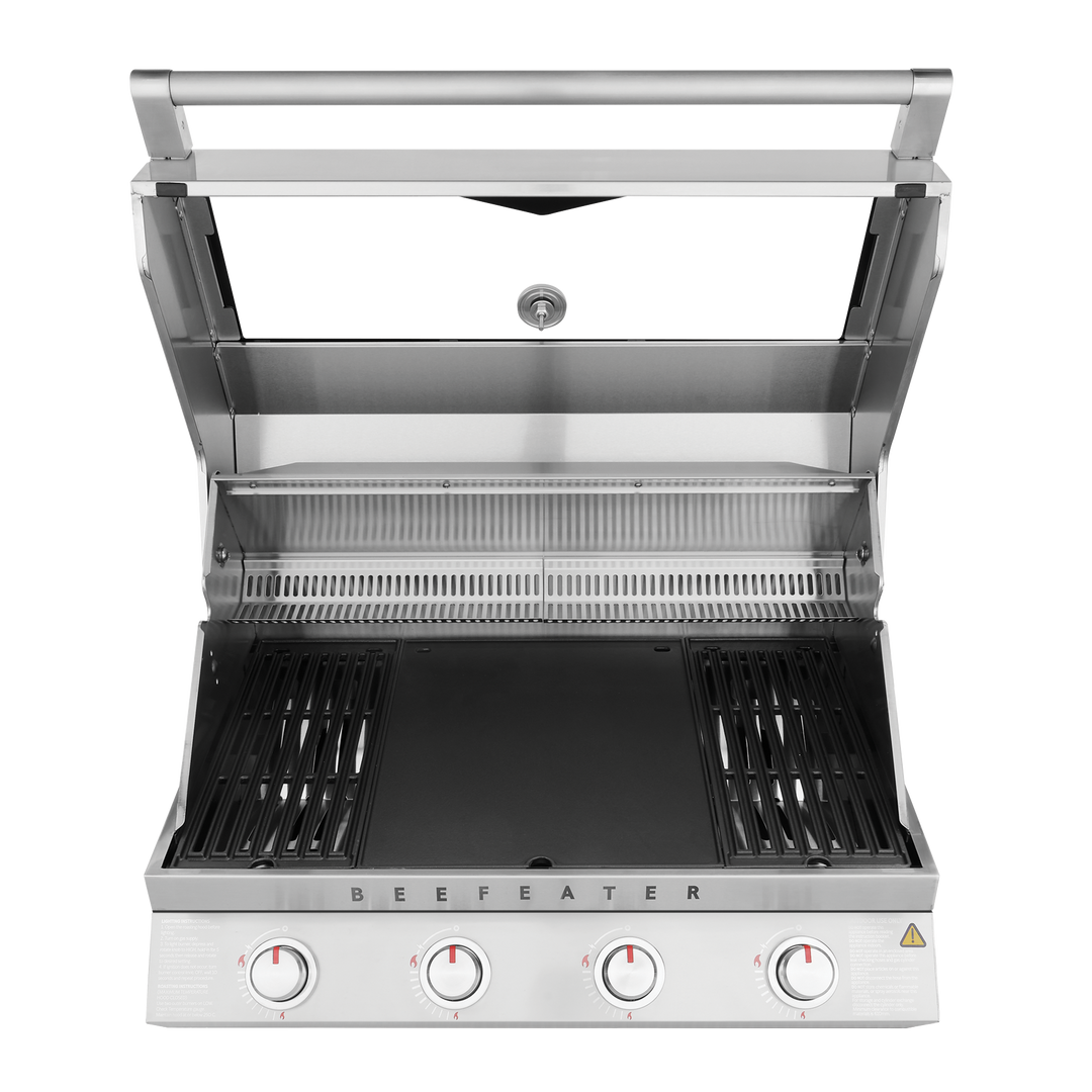 BeefEater 7000 Classic 4-Burner Built In BBQ, Stainless Steel (Ex-Display Stock)