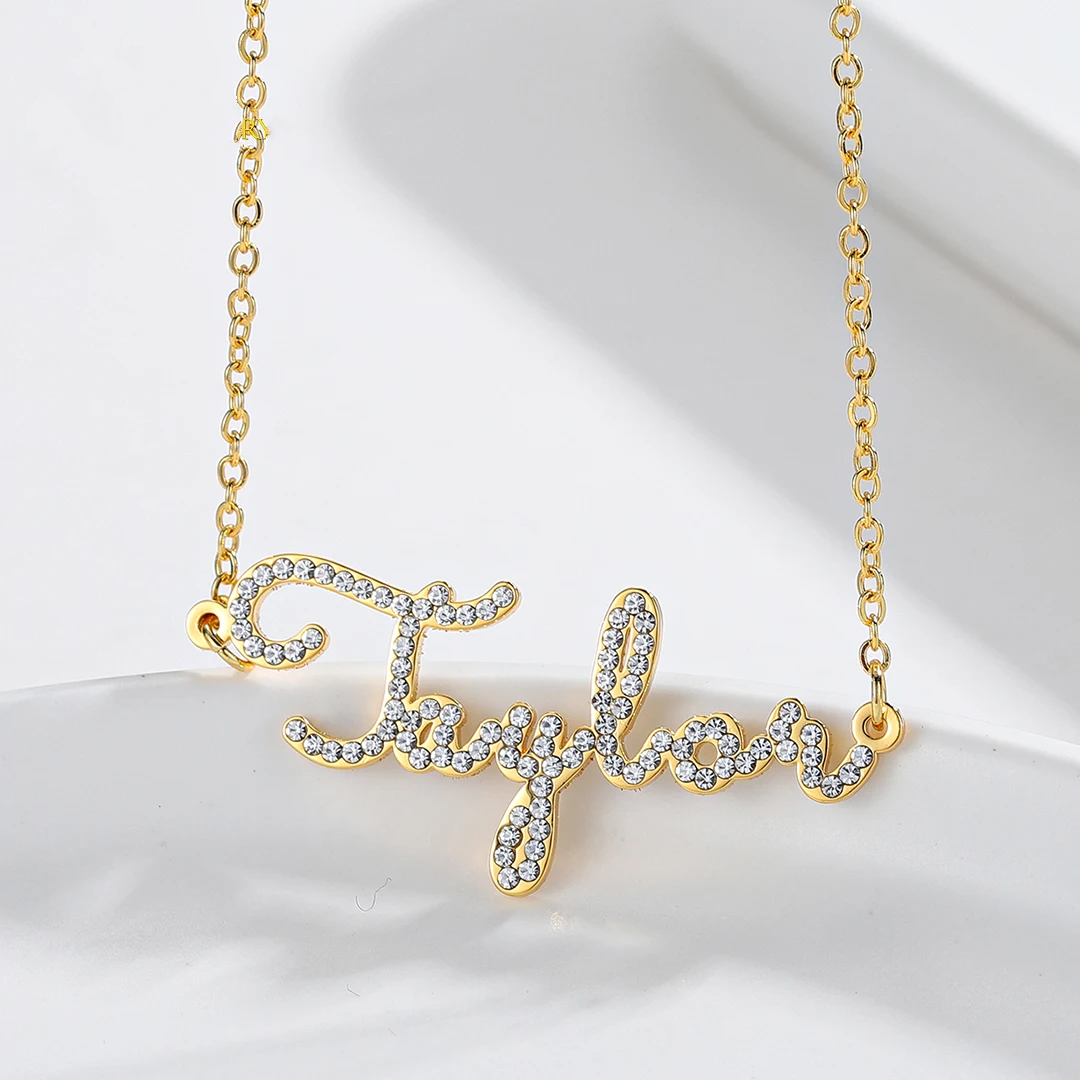 Crystal Luxe Namepiece Necklace