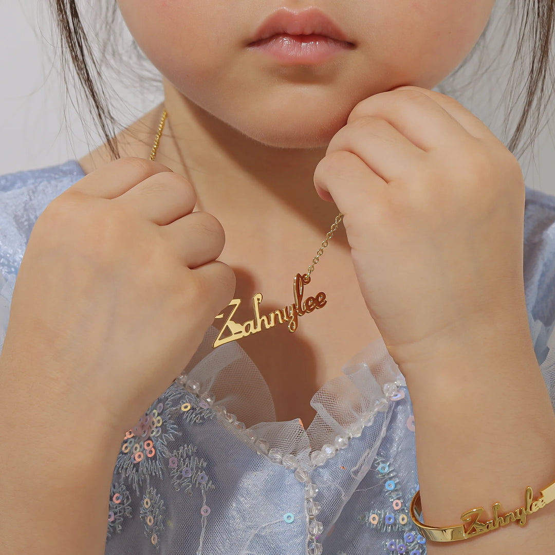 Mini Luxe Earring & Necklace Set