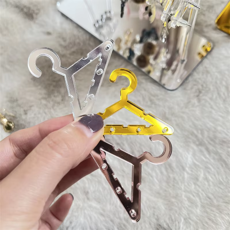 Coat Hanger Jewellery Display