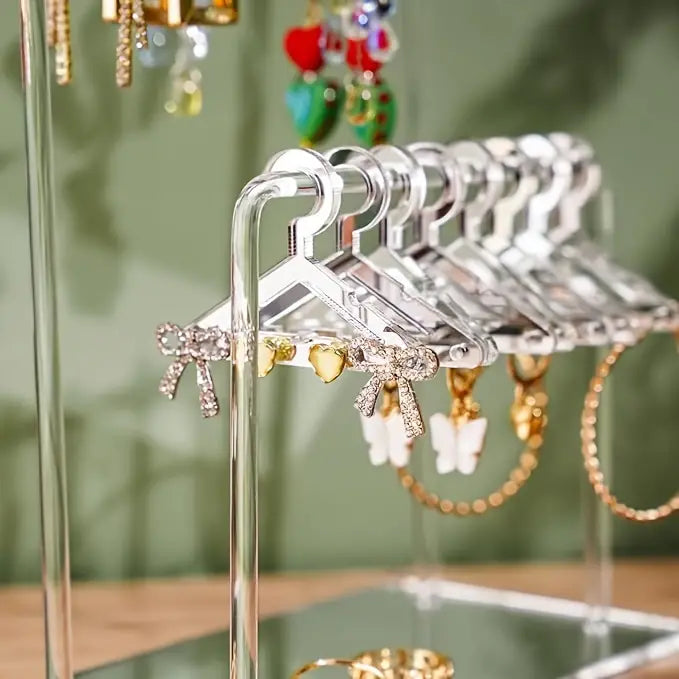 Coat Hanger Jewellery Display