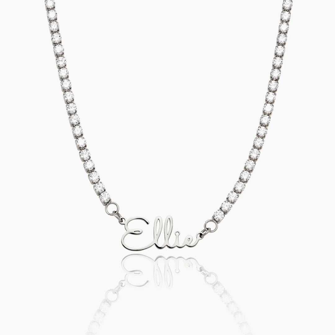 Doria Tennis Custom Necklace