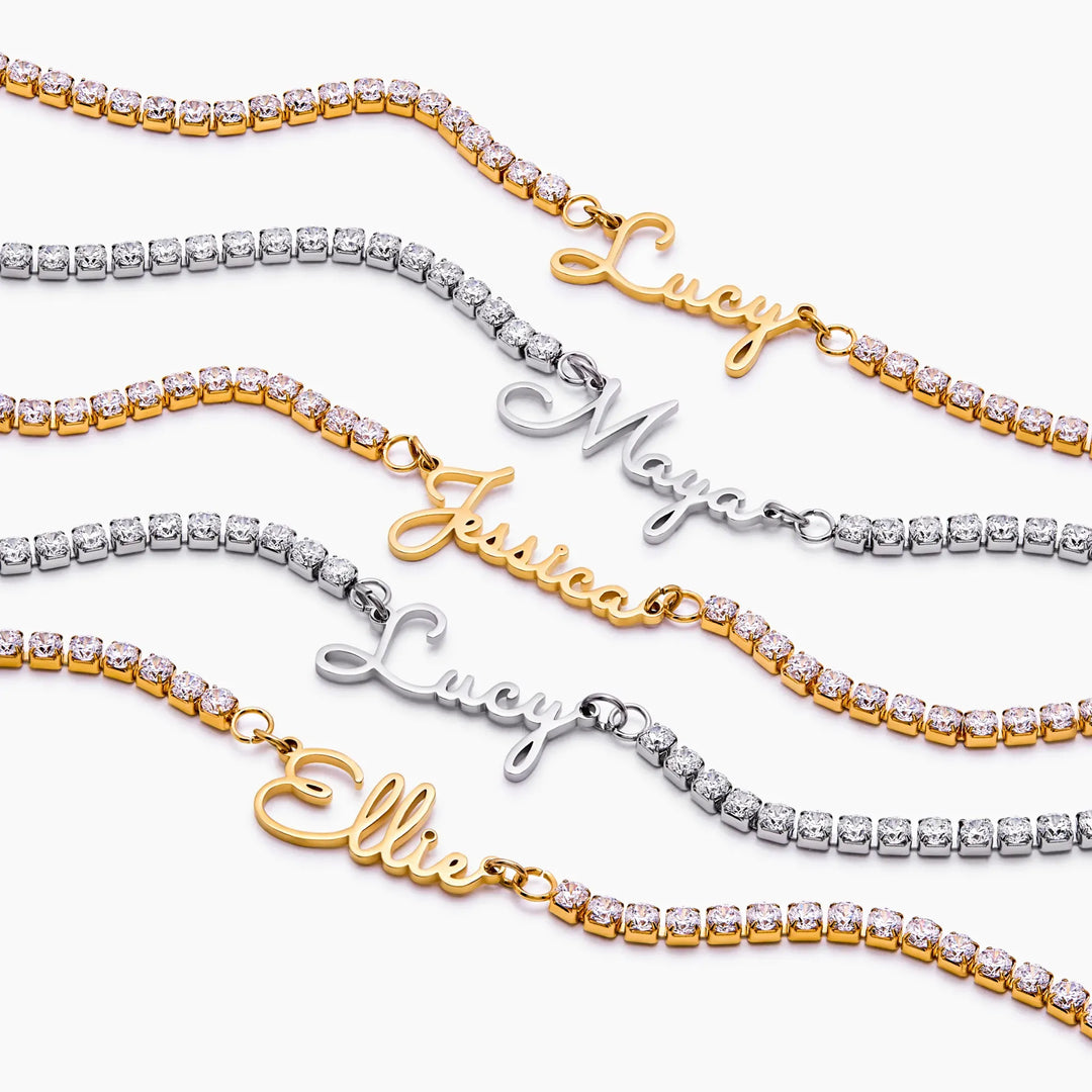 Doria Tennis Custom Necklace