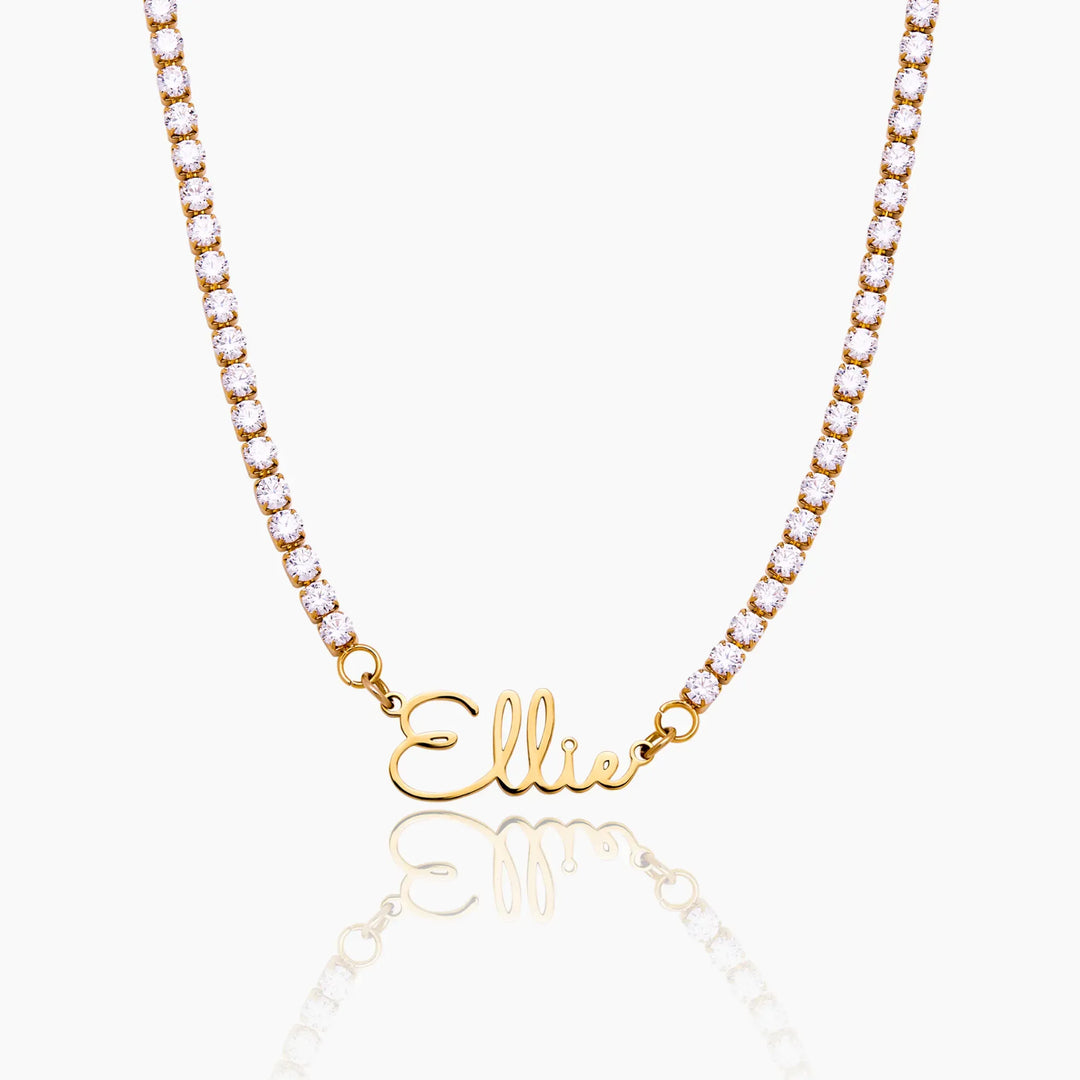 Doria Tennis Custom Necklace