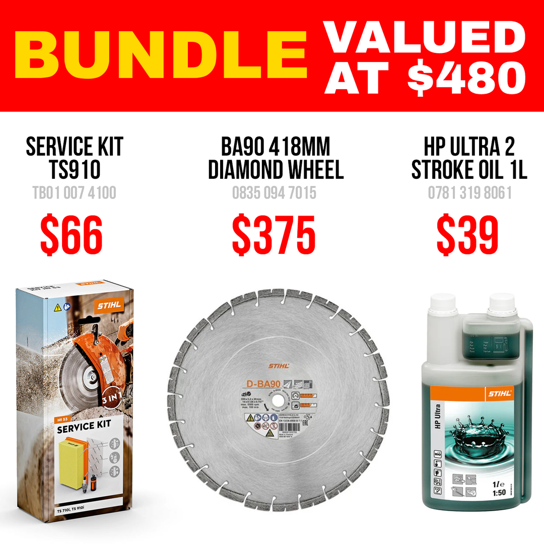 Stihl TS910i Petrol Cut-Off Saw Premium Bundle