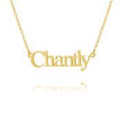 Classic Nameplate Necklace