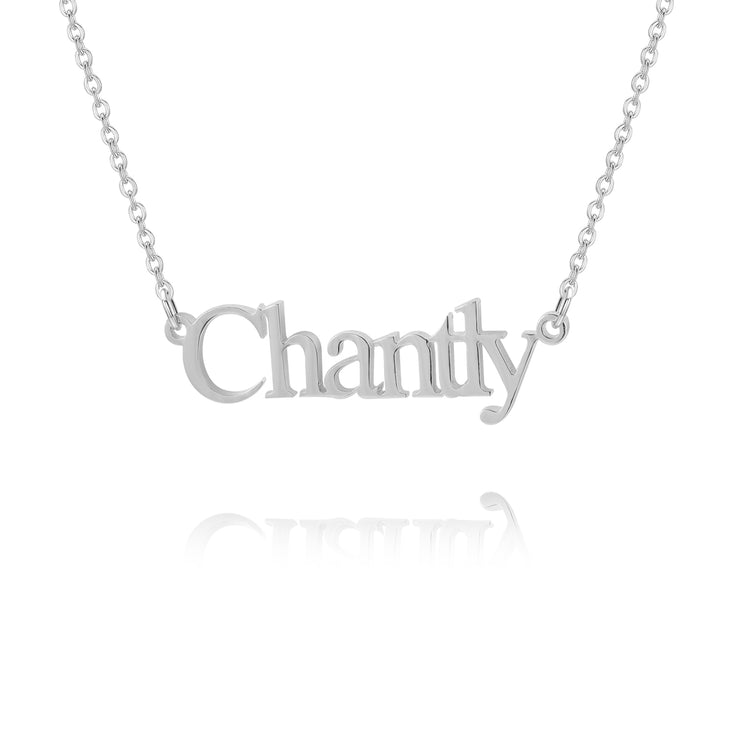 Classic Nameplate Necklace