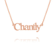 Classic Nameplate Necklace