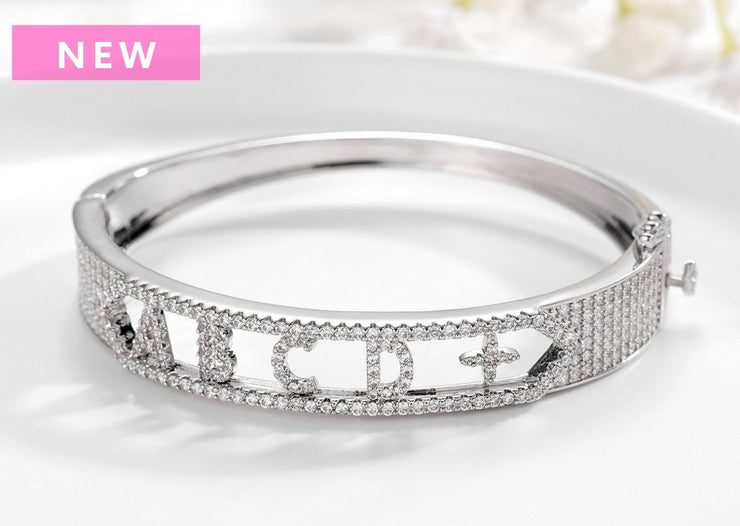 Capri Crystal Custom Bangle