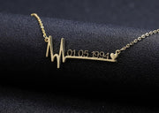 Heartbeat Custom Necklace