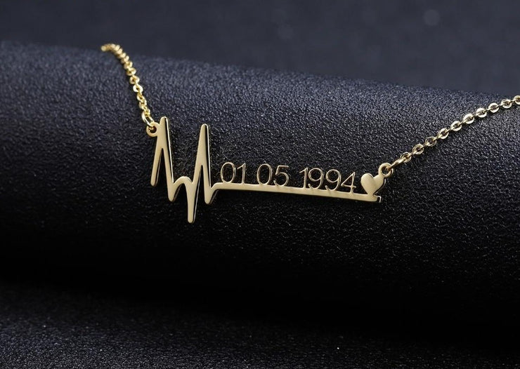 Heartbeat Custom Necklace