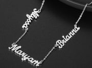 Lexi Triple Name Necklace