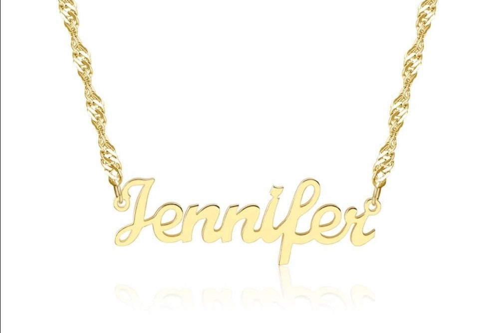 Twisted Chain Custom Necklace